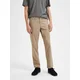 SELECTED Chino hlače New Miles kamela / črna / bela