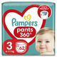 Pampers Pants pelene Midi 3 Jumbo pakovanje 6-11 kg, 62 komada