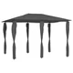 vidaXL Paviljon s stranico 3x4x2,6 m antraciten 160 g/m2