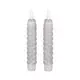 Eglo 422229 - SET 2x LED sveća ANDRAFIABE LED/1xAAA 15 cm siva