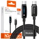 Mcdodo MCDODO POLNILNI KABEL USB-C ZA HITRO POLNJENJE ZA IPHONE USB TIPA C 1M 100W