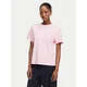 Tommy Hilfiger Majica Th Script WW0WW49941 Svetlo rožnata Regular Fit