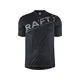 Craft Moška kolesarska majica s kratkimi rokavi core endur logo jersey black