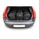 KJUST Komplet 3 kosov potovalnih torb SPORT za CITROEN C4 HATCHBACK 2004-2010