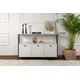 HANAH HOME Konzola Solace White Black