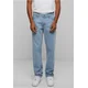 Mens Straight Fit Heavy Ounce Jeans Light Blue