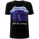 Metallica Unisex majica Ride The Lightning Tracks (Back Print) M