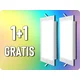LED ugradno plafonsko svetlo LED/24W/230V 29,5x29,5 cm 3000K bela