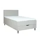 Homestar Postelja Continental LAARA 120x200 cm, temno bež
