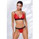 Passion Glamiss Set Red/Black S/M