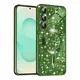 TPU gel ovitek Techsuit Luxury Glitter MagSafe za Samsung Galaxy S25 Plus - deep green