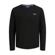 JACK & JONES Pulover Paul, črna