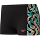 Speedo digital allover panel aquashort black / green / red 176cm