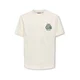 Only & Sons Junior Majica OSJFRED temno zelena / naravno bela