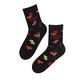 Sokisahtel Nogavice WINWIN colorful cotton socks črna