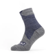 ČARAPE SEALSKINZ BIRCHAM WP ALL WEATHER ANKLE SOCK NAVY BLUE/GREY MARL