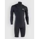 Ion Element 2/2 Shorty Ls Front Zip Wetsuit black