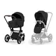 Cybex duo sistem Priam, Sepia Black (rosegold)