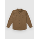 Salty Crew Mariners Over Shirt dark brown