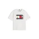 TOMMY HILFIGER Majica PEANUTS marine / rumena / ognjeno rdeča / bela
