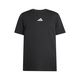 ADIDAS PERFORMANCE Funkcionalna majica rdeča/črna/bela