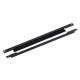 19 prek panela 1U razdeljen horizontalno 350x21mm siva