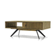 Livin Hill Klubska mizica, MASL06, 120x45x60 cm, rjava