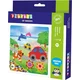 SMT Creatoys PLAYBOX Set kroglic za likanje Psi, avtomobili, delfini in rože 2000 kosov