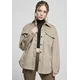 Womens classic overshirt lighttaupe