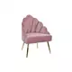 Fotelja roze 63x54x90