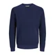 JACK & JONES Muški džemper 12265328, Teget