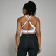 MP Womens Power Cross Back Sports Bra - White - XL