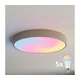 Brilagi - LED RGBW prigušiva plafonska lampa CLARE 5xE27/9W/230V Wi-Fi bež