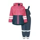 PLAYSHOES Funkcionalna obleka marine/roza/bela