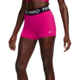 Ženske kratke hlače Nike Pro 365 Short 3in - fireberry/black