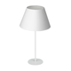 Stona lampa ARDEN 1xE27/60W/230V, prečnik 30 cm, bela