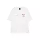 Pull&Bear Majica STWD golobje modra / rdeča / črna / bela
