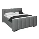 Premium Living Postelja Boxspring Elysia, Temno Siva, 160x200
