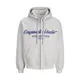 JACK & JONES Jopa na zadrgo Norrebro modra/pegasto siva