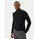 Jack & Jones Golf Emil Knit Roll Neck 12157417 Črna Regular Fit