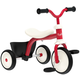 Tricikl i guralica Retro Rookie Trike Smoby ultralagani s pedalama i tihim gumiranim kotačima od 24 mjes