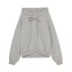 Cropp - Dukserica s kapuljačom i rajsferšlusom - light grey