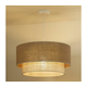 Duolla - Lestenec na vrvici YUTE BOHO 1xE27/15W/230V pr. 45 cm rjava/siva