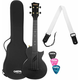 Cascha HH 2258 Carbon Fibre Ukulele Set