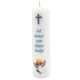 Personalizirana krsna svijeća - plava Š1766