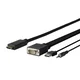shumee Vivolink PROVGAHDMI5 HDMI/VGA adapter 5 m črne barve