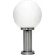 M931 Max.60W saten hrom IP44 E27 baštenska lampa stubna Mitea Lighting