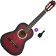 Pasadena SC041 Basic SET Red Burst Polovična klasična kitara za otroke