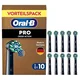Oral-B Oral-B PRO CrossAction nastavki za zobno ščetko, črni, 10 kosov