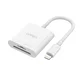 Onten Adapter čitač kartica OTN-CR202, Lightning na SD/TF, Beli